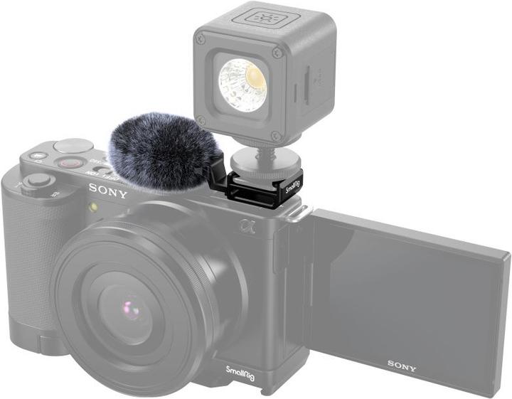 Immagine prodotto SmallRig Cold Shoe Adapter with Windshield (Vari)
