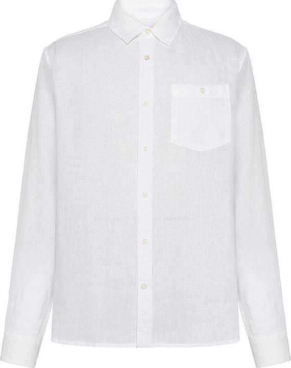 Actual product image Knowledge Cotton Apparel Linen Shirt Regular Fit (L)