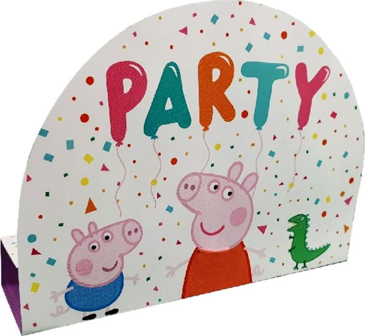 Produktbild Amscan 8 Einladungs-Sets Peppa Pig (8 Stk.)