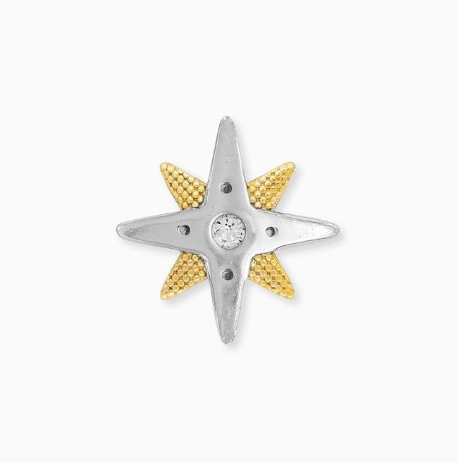 Produktbild Engelsrufer Ohrstecker Newstar Bicolor (925er Silber, Farbstein)
