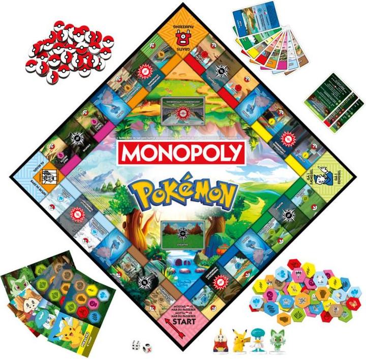 Productafbeelding Pokémon - Monopoly (Matador) (DK/NO) (G0716) (Duits)