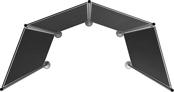 Produktbild Magnetoplan Präsentationswand-Set (262.5 x 180 cm)
