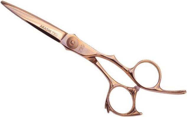 Actual product image Akashi SC-R Haarschere Offset Rose Gold 6.0" inch