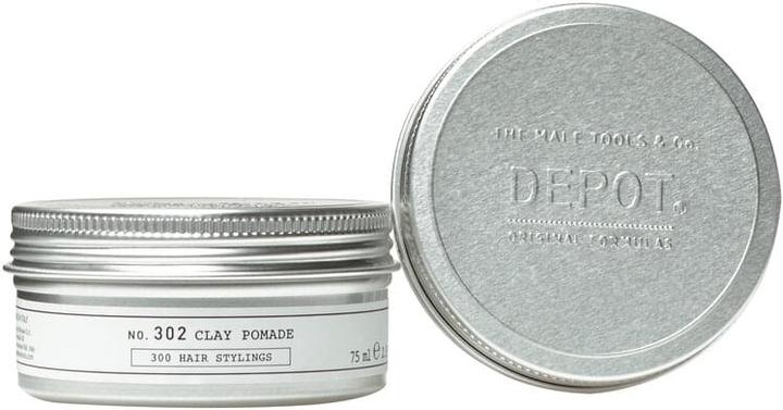 Depot No. 302 Clay Pomade 25ml (Haargel, Haarpomade, 25 ml)
