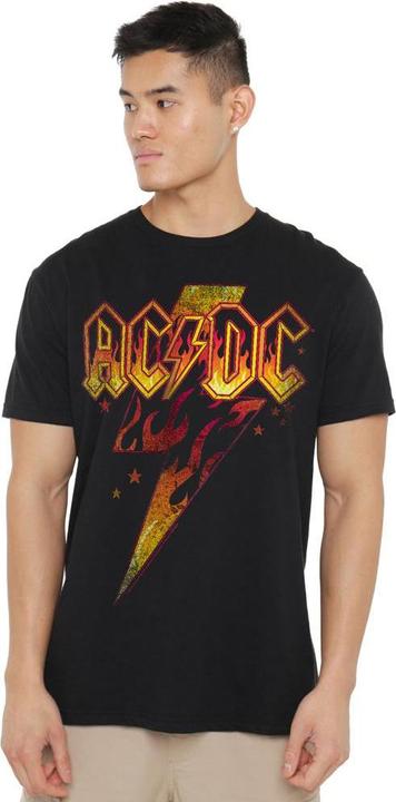 Immagine prodotto AC/DC Maglietta Bullone di Fuoco Uomo (L)