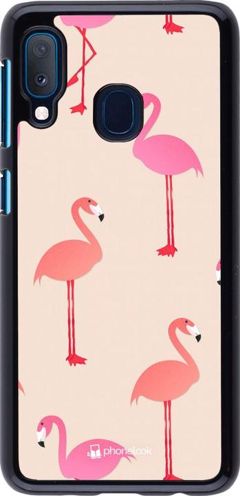 Produktbild PhoneLook Hülle Pink Flamingos Pattern (Samsung Galaxy A20e)