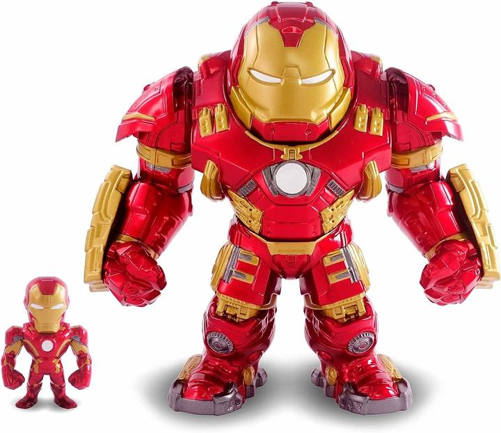 Produktbild Jada Marvel Fig. 6,5" Hulkbuster+2,5" Ironman