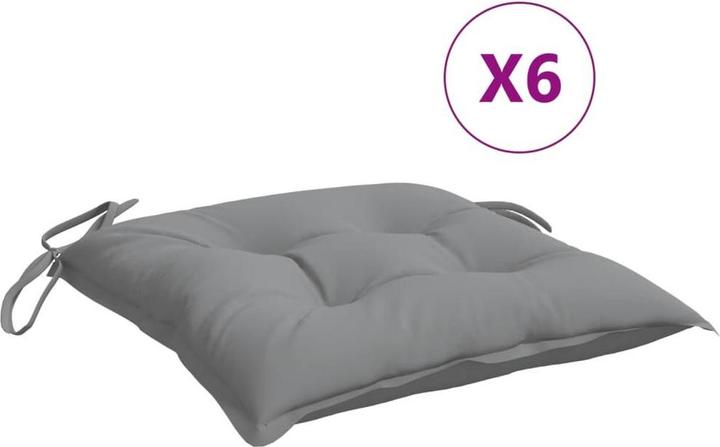 Immagine prodotto VidaXL Set da salotto da giardino da 10 pezzi con cuscini (40 x 40 x 7 cm)