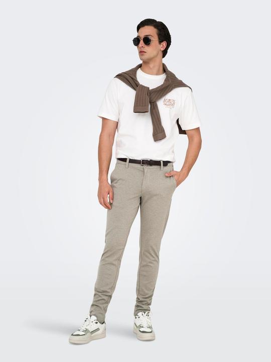 Produktbild Only & Sons Onsmark Slim Tap 0209 Melange Pant Noos (29)