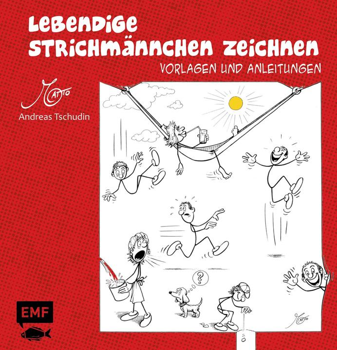Produktbild Lebendige Strichmännchen zeichnen (Deutsch, Andreas Tschudin, 2015)