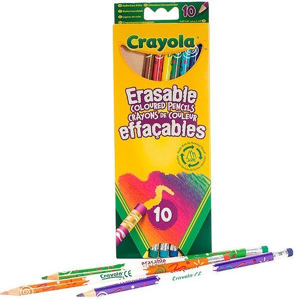 Actual product image Crayola Erasable colour pencils (Multinational, 10 x)