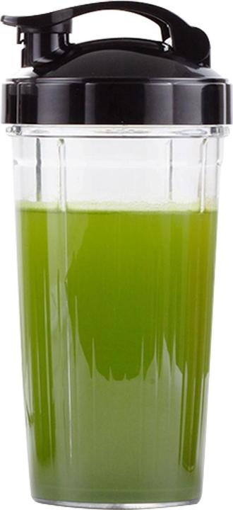 Produktbild hagenuk Smoothies Maker mit To-Go Becher, 1000 W, silber (1000 W)