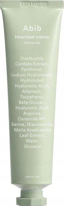 Actual product image NoName Heartleaf Creme Calming Tube 2.54 Fl Oz Soothing Moisturizer for Dryness (2540 ml)