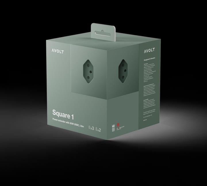 Produktbild Avolt Square 1 (5 x, Typ 13, USB-C, 1.80 m)