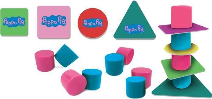 Actual product image Lisciani Peppa Pig My First Collection Of Educational Games