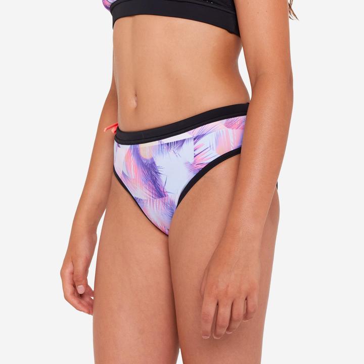 Immagine prodotto Olaian Bikini-Hose Surfen Mädchen mit Kordel Mas rosa (140)