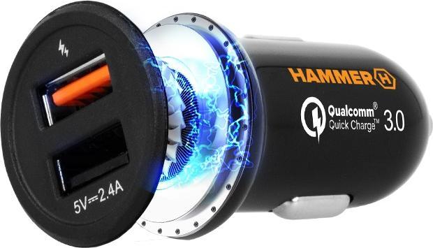 Produktbild Hammer 30W, 2x USB-Ports, Pump Express Technologie