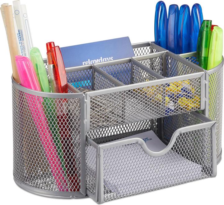 Image du produit Relaxdays Organiseur de bureau treillis