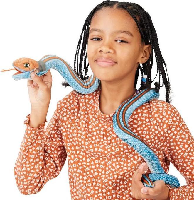 Actual product image Folkmanis San Francisco Garter Snake