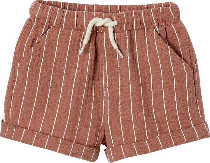 Vertbaudet Weiche Baby Musselin-Shorts mit Streifen