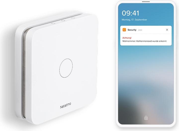Image du produit Netatmo Détecteur de monoxyde de carbone (version UE)
