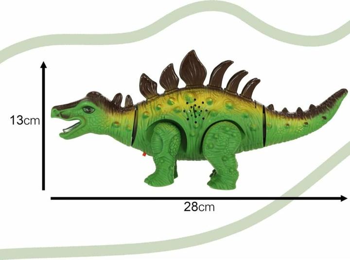 Actual product image Kik Laufender Dinosaurier Stegosaurus mit Licht und Geräuschen