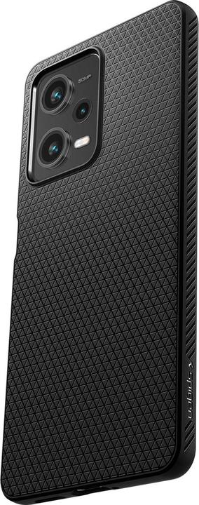Actual product image Spigen Liquid Air - Case do Xiaomi Redmi Note 12 Pro 5G / POCO X5 Pro 5G (Czarny) (Xiaomi Redmi Note 12 Pro 5G, Xiaomi Poco X5 Pro)