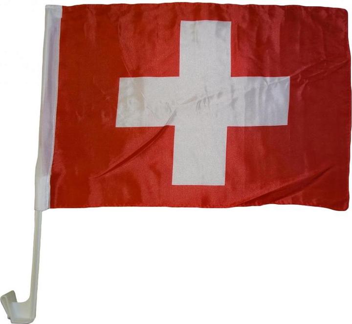Actual product image trends4cents Car Flag Switzerland 30 x 40 cm Car Flag Flag Window Flag Fan Flag