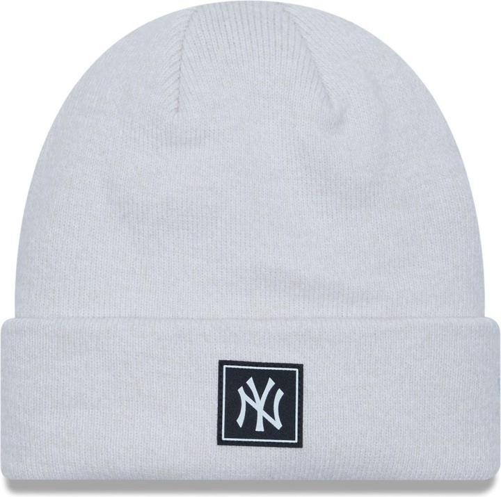 New Era Wintermütze Beanie - Patch New York Yankees Stone