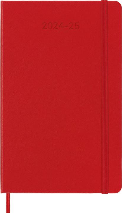 Productafbeelding Moleskine 18 maanden weekkalender 2024/2025, L/A5, 1 week = 1 pagina, rechts gelinieerd (A5, Engels)