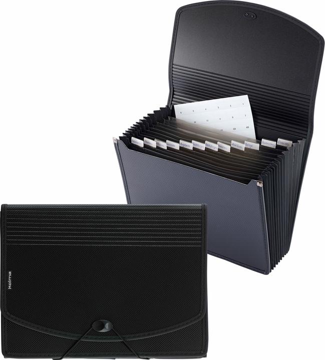 Produktbild Kolma Fächermappe Selection A4 Recycling flexible Bodenöffnung 12 Tab (A4, 1 x)