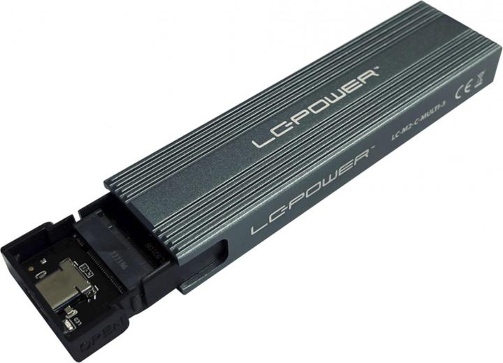 Immagine prodotto LC-Power M.2 LC-M2-C-MULTI-3 USB3.2 M.2 SSD Enclosure (NVMe & SATA)
