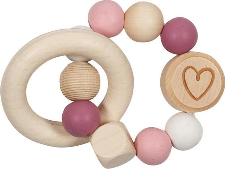 Goki Griffin elastic heart with silicone beads