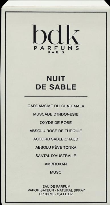 Actual product image Bdk Parfums Paris Nuit De Sable (Eau de parfum, 100 ml)