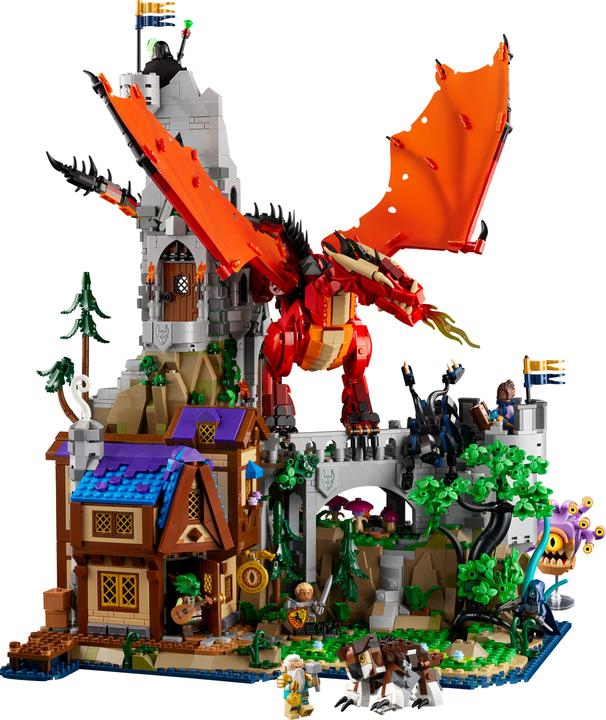 Image du produit LEGO 21348 Dungeons & Dragons : La Saga du Dragon Rouge (21348, LEGO Ideas, LEGO difficiles à trouver)