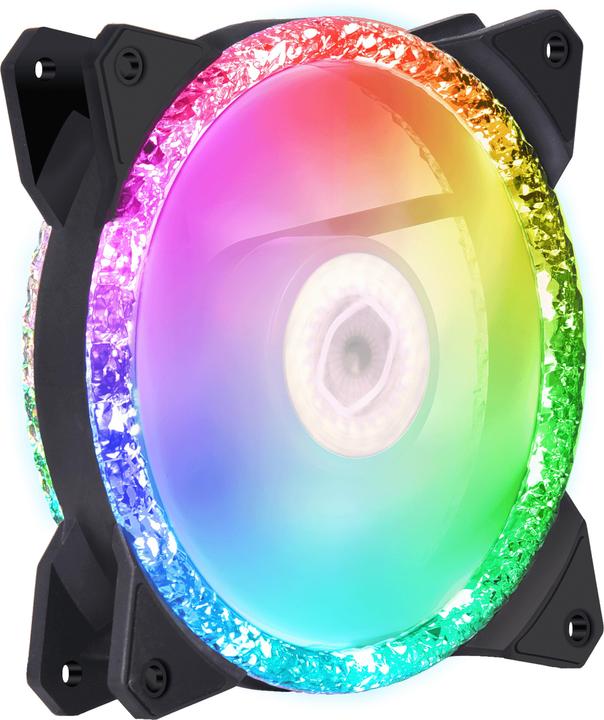 Actual product image Cooler Master MasterFan MF120 Prismatic 3IN1 (120 mm, 3 x)