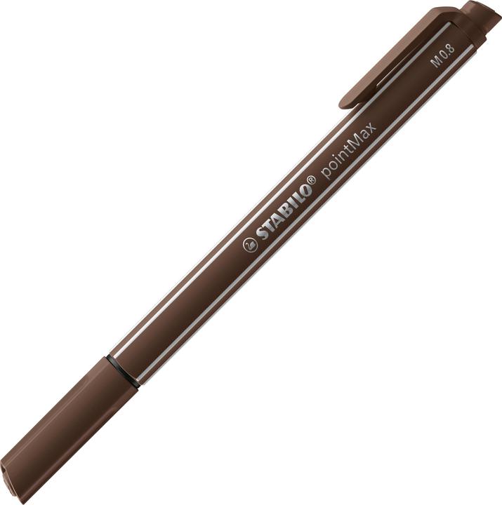 Produktbild STABILO pointMax Filzschreiber (Umbra, 1 x)