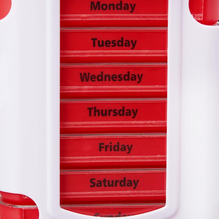 Image du produit Relaxdays Pilulier 7 jours 4 compartiments