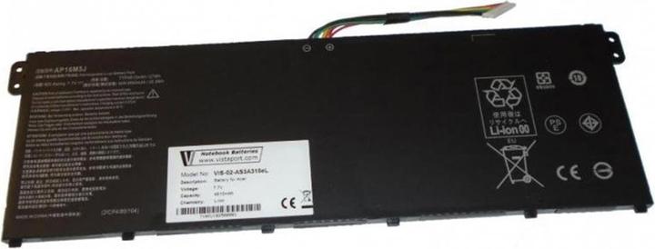 Vistaport Akku für Acer Aspire 1 / 3 (2 Zellen, 4810 mAh)