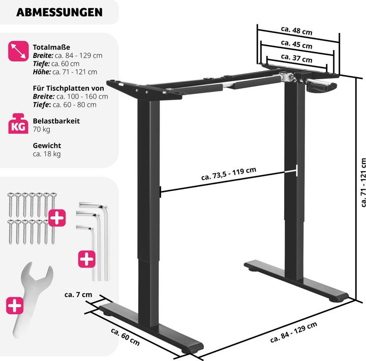Actual product image tectake Idun