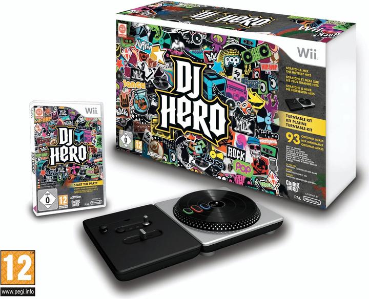 Image du produit Activision DJ Hero Bundle (incl. jeu + platine), Wii (Wii, EN)