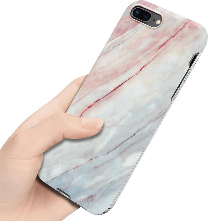 Produktbild Cadorabo IMD TPU Bunter Marmor Cover (Apple iPhone 7 Plus, Apple iPhone 7s Plus, Apple iPhone 8 Plus)
