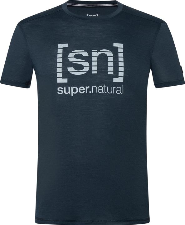 Super Natural Grid Logo Tee