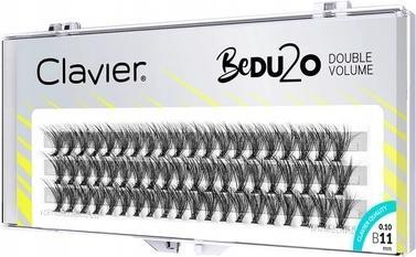 Clavier CLAVIER BeDU2O Double Volume kępki rzęs 11mm