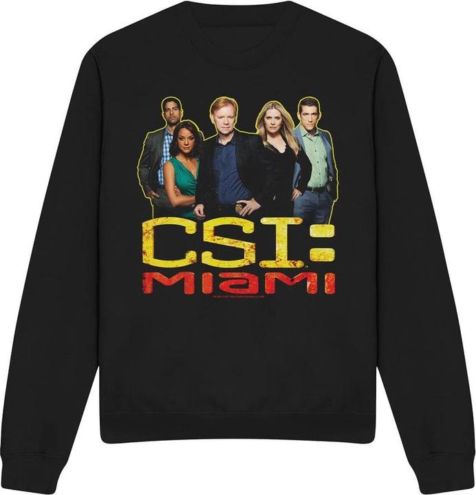 Immagine prodotto CSI: Miami Felpa Cast Adulto Unisex (XL)