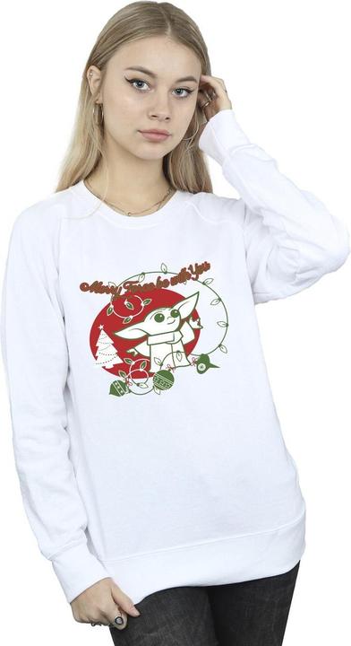 Image du produit Star Wars - Sweat BABY YODA FORCE BE WITH YOU - Femme (S)