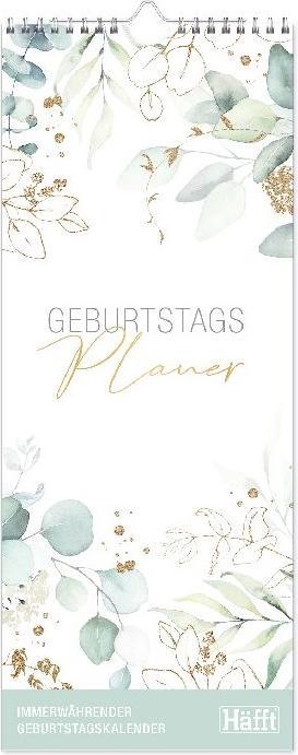 Actual product image Birthday Planner Compact 7018-0 (Hardcover, German)