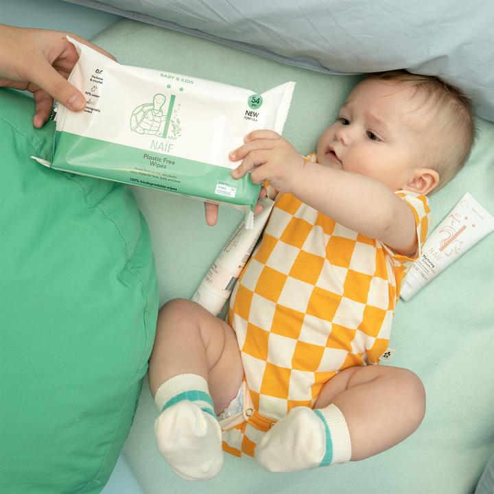Actual product image Naïf Baby wet wipes (864 Piece)