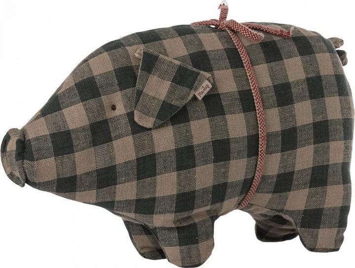 Produktbild Maileg Schwein, grün kariert