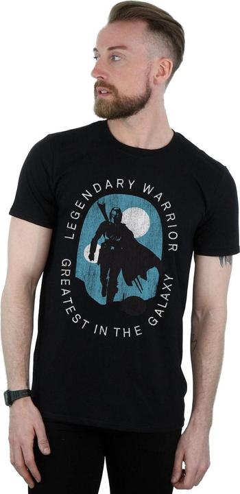 Image du produit Star Wars - T-shirt THE MANDALORIAN LEGENDARY WARRIOR GREATEST IN THE GALAXY - Homme (XL)